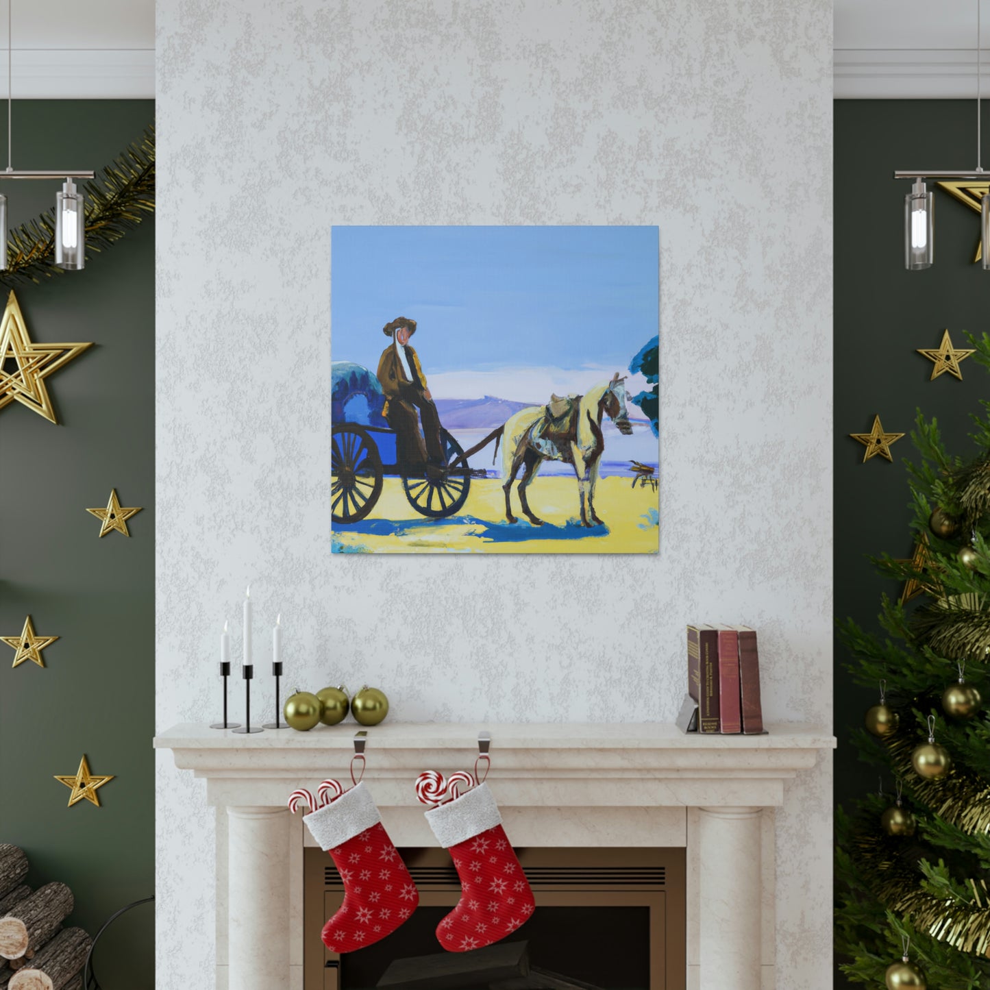 Stagecoach of Dreams - Canvas