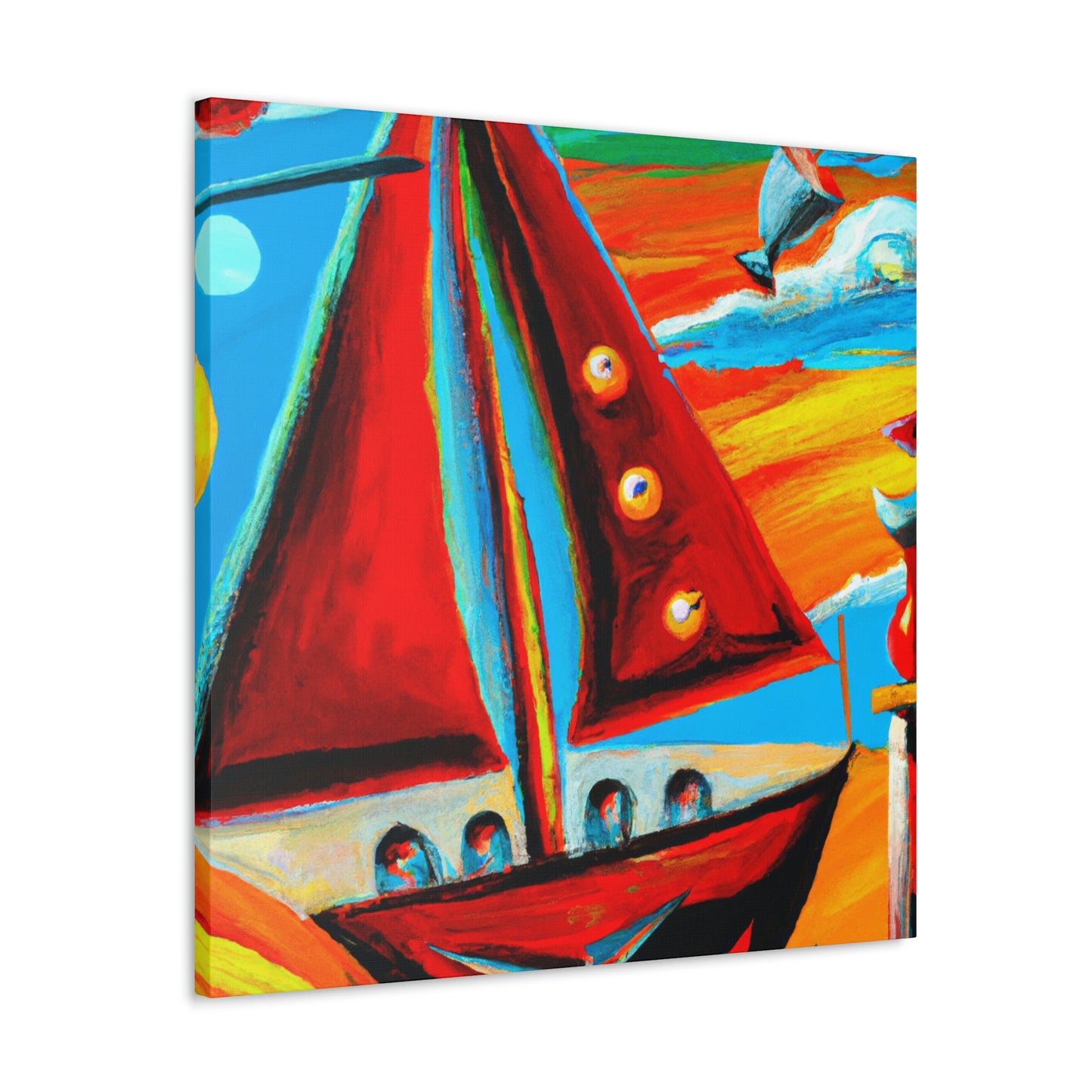 Sailboat in Dreamscape - Canvas