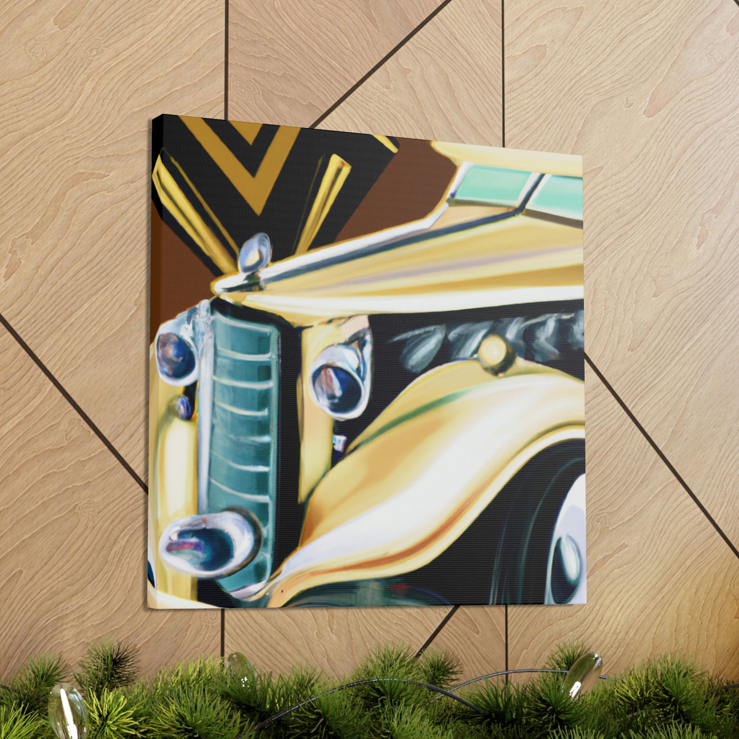 "Classic Auto Splendor" - Canvas