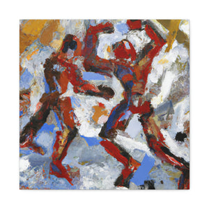 "A Boxing Expressionism" - Canvas