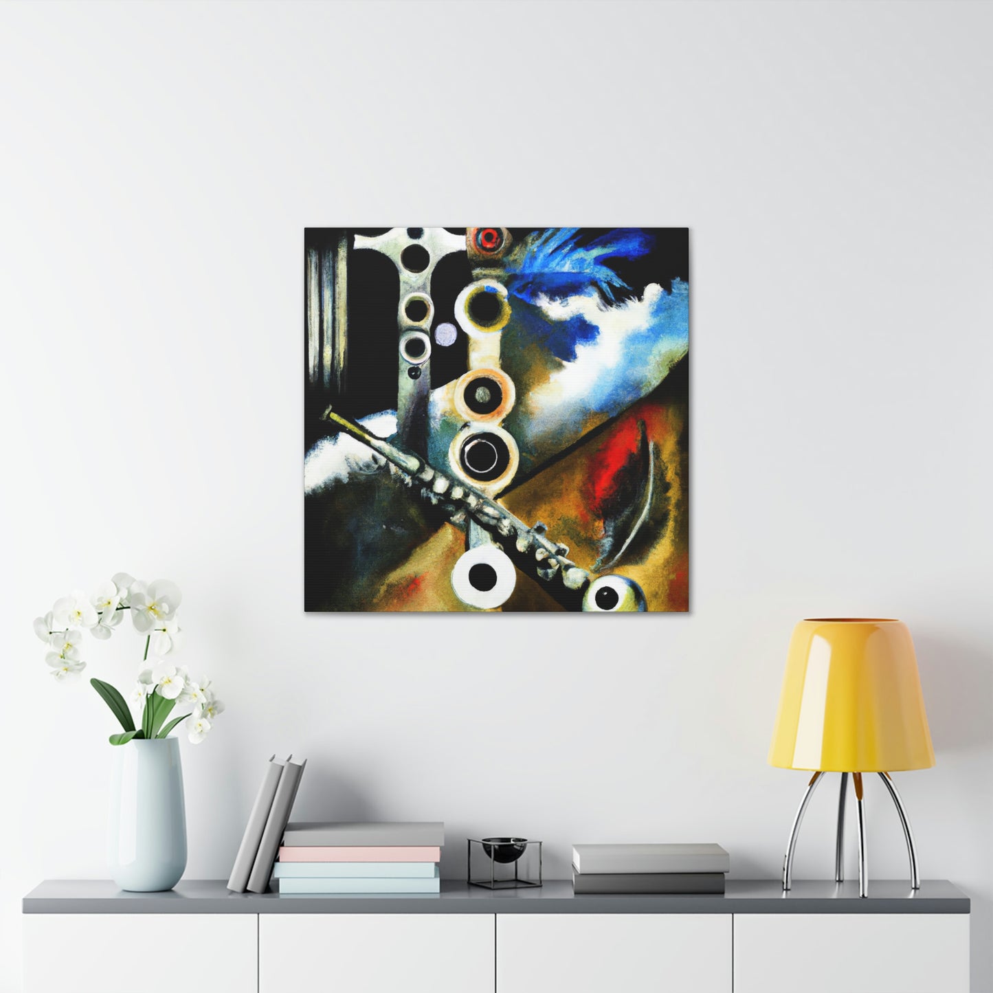 "Flute: A Muse" - Canvas