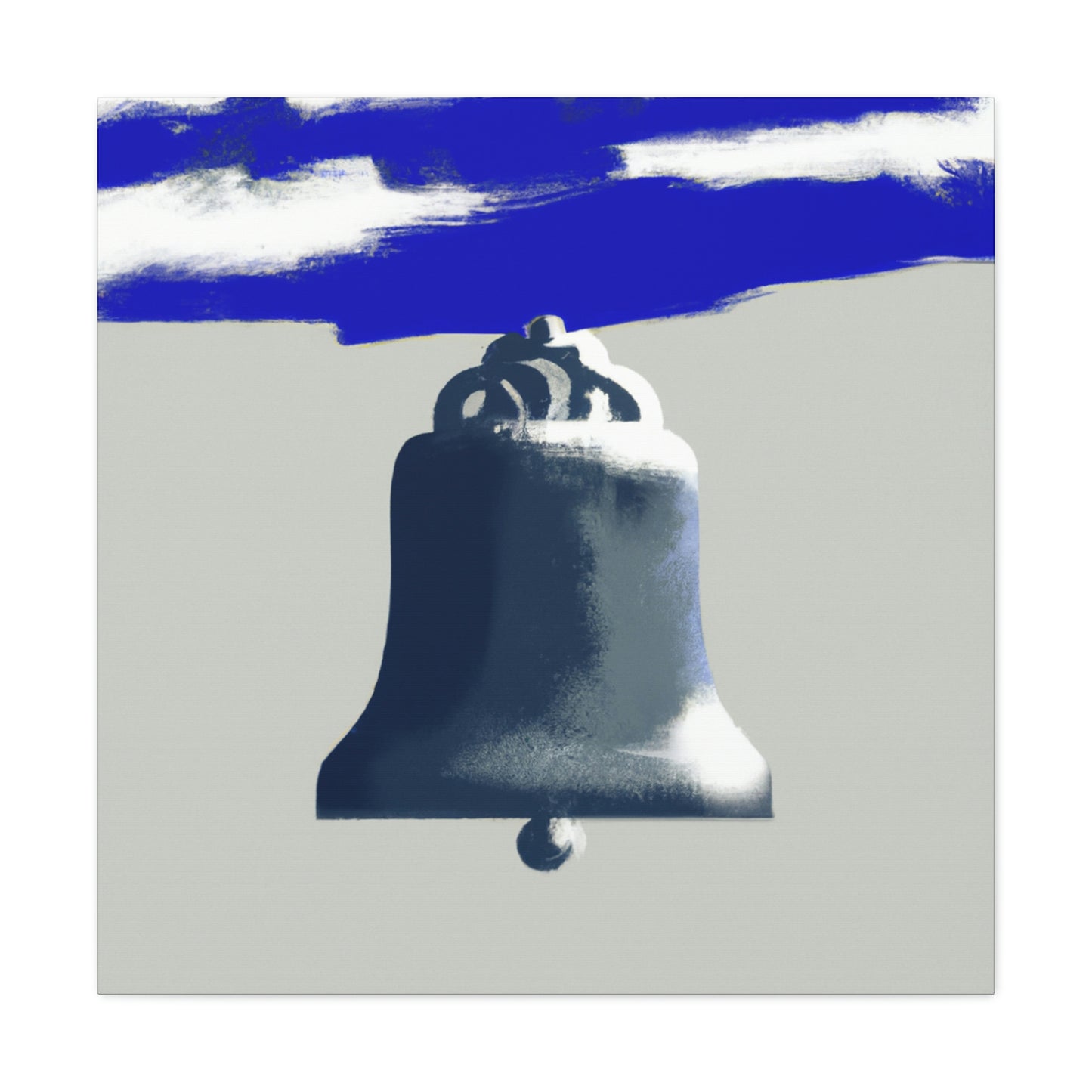 "Liberty Bell Minimalism" - Canvas