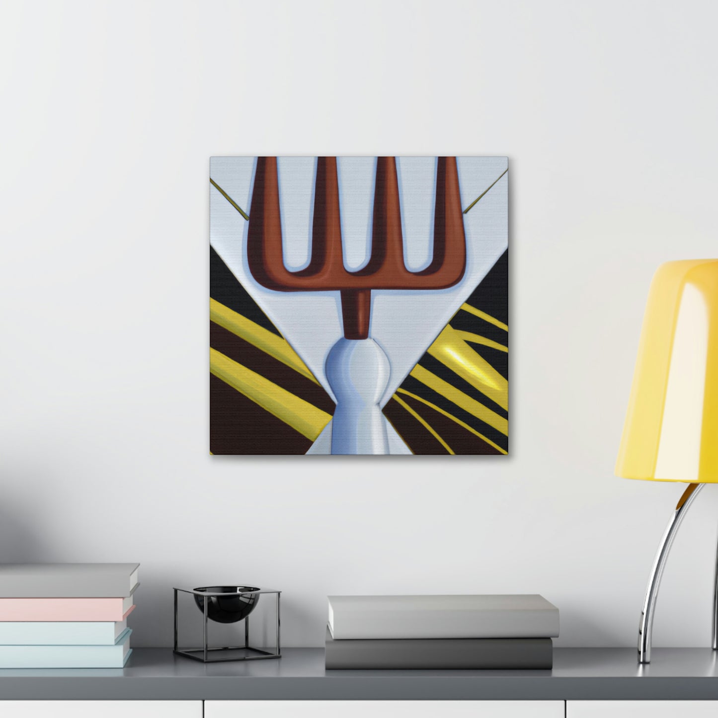 Golden Age Pitchfork Shine - Canvas