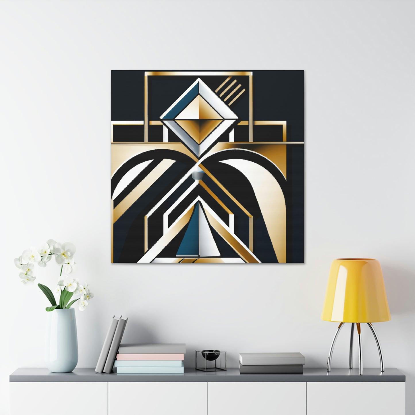 "Glimmering Gold Jubilee" - Canvas