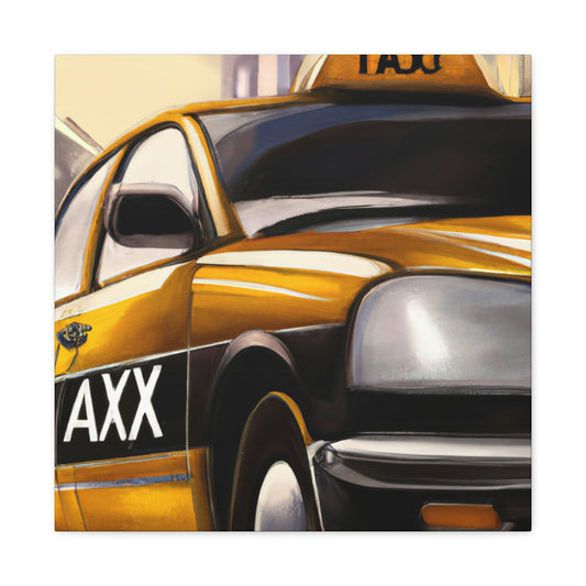 Taxi at Midnight - Canvas