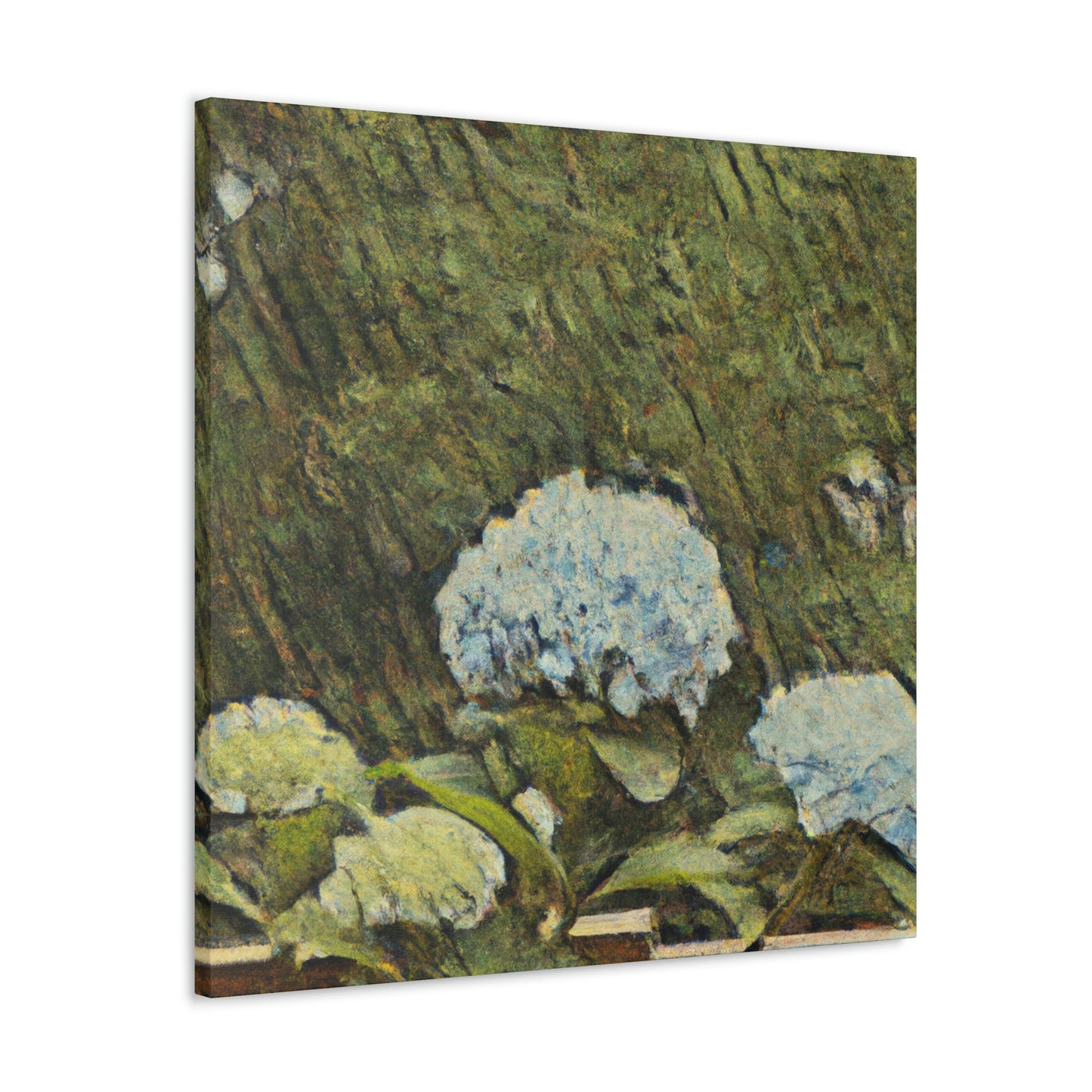 "Hydrangeas in Bloom" - Canvas