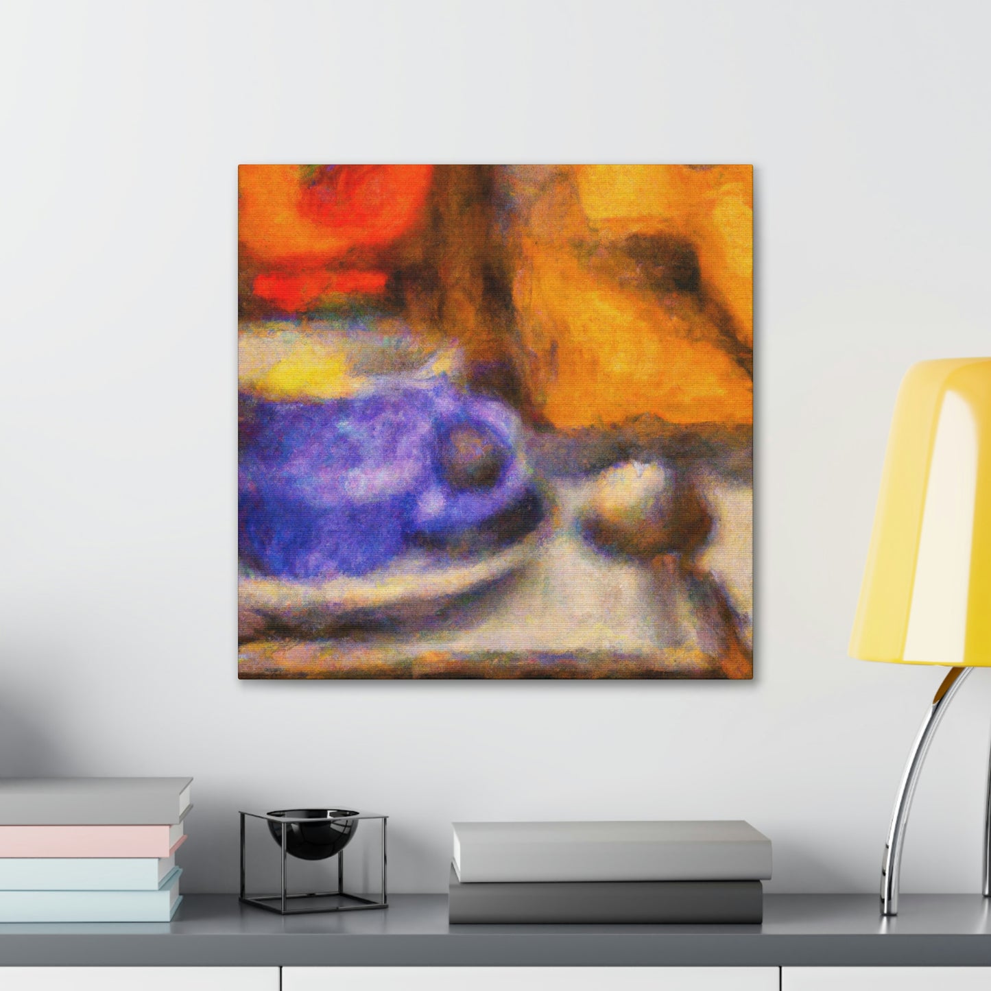 Coffee Cup Fauvism - Canvas