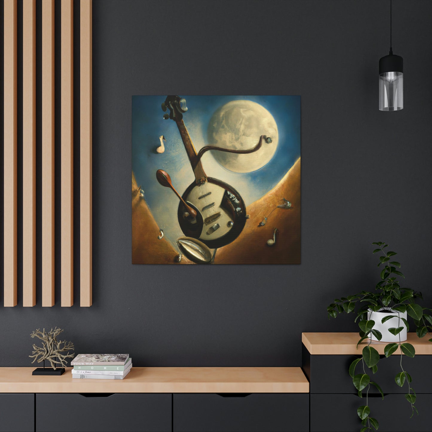 Banjo in Dreamland - Canvas