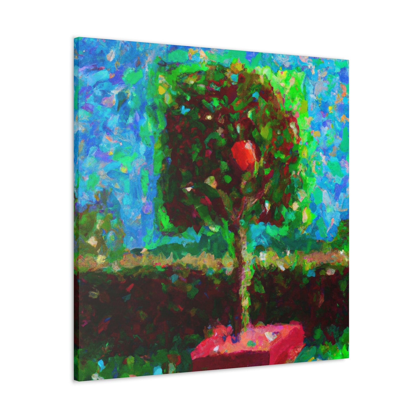 "Apple Tree Harvest Joy" - Canvas