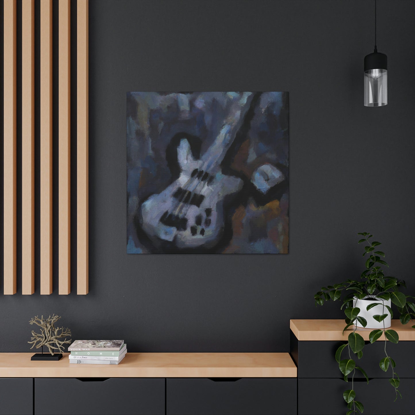 Rock Bass Resonance - Canvas