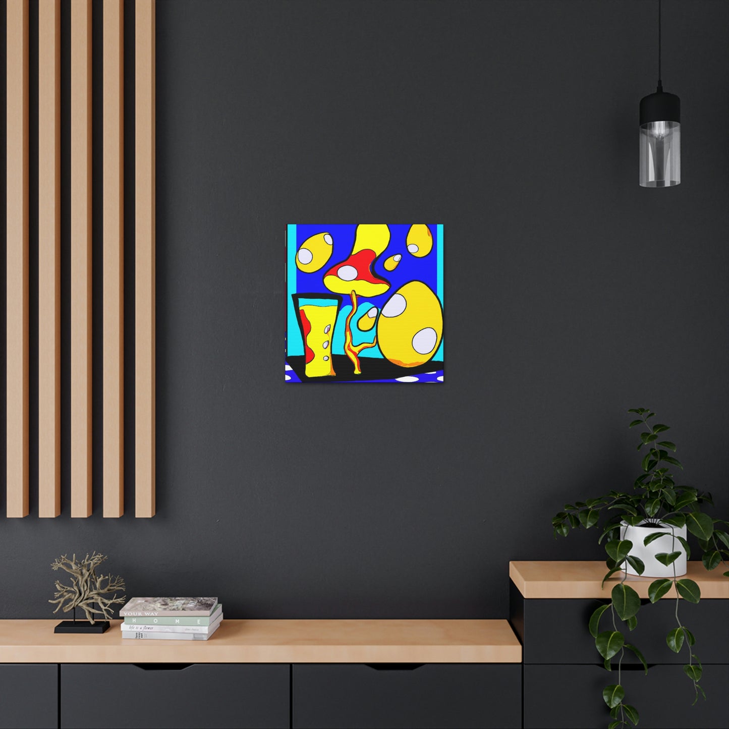 Eggs in Technicolor - Canvas