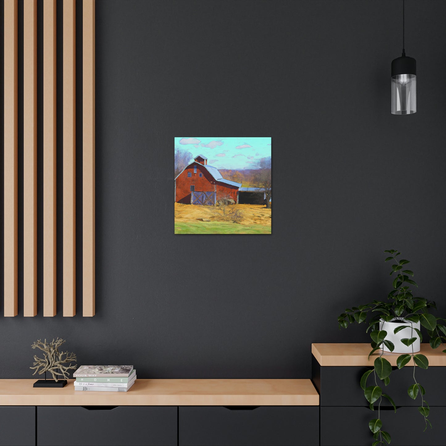 "Barn in the Countryside" - Canvas