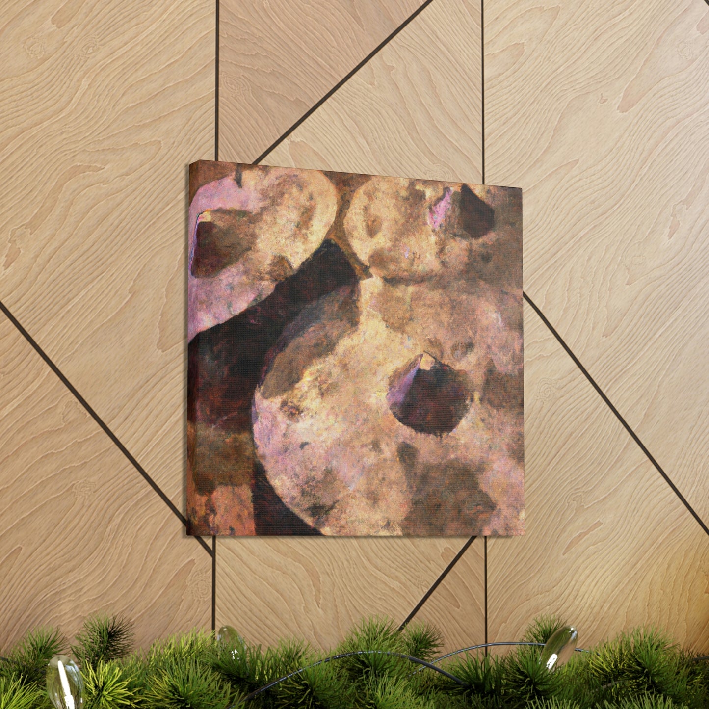 "Cymbal Reflections: Abstract" - Canvas