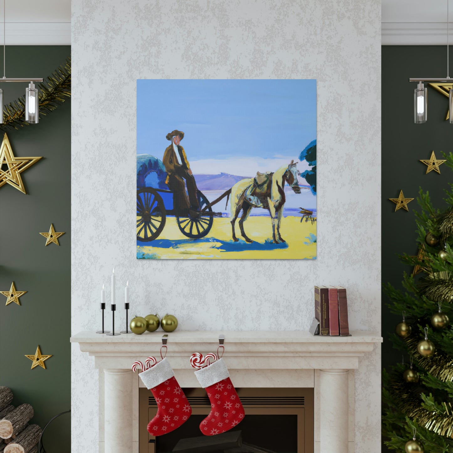 Stagecoach of Dreams - Canvas