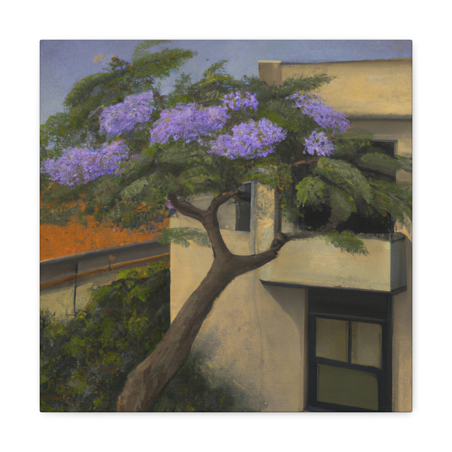 Jacaranda in Expressionism - Canvas