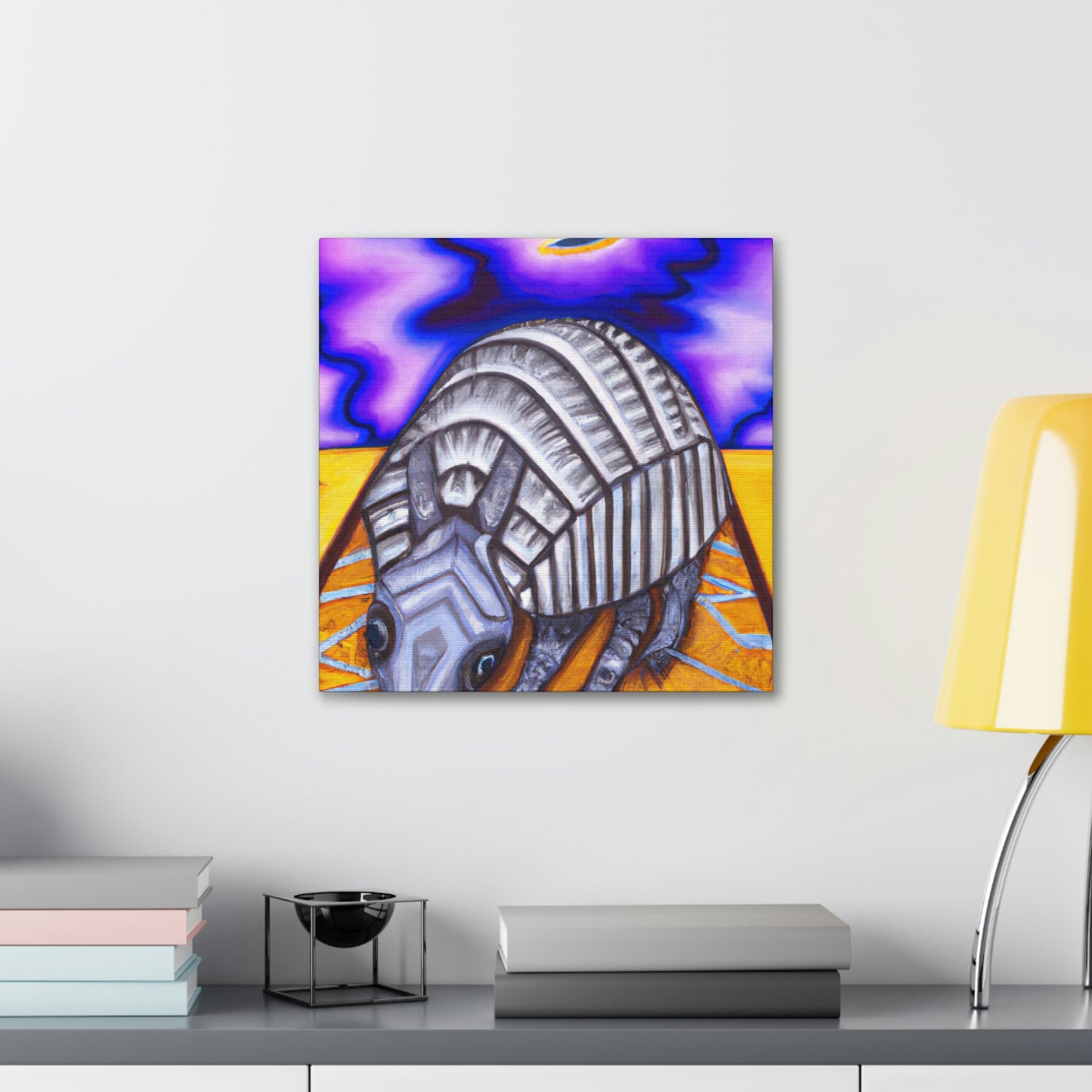 Armadillo in Deco - Canvas