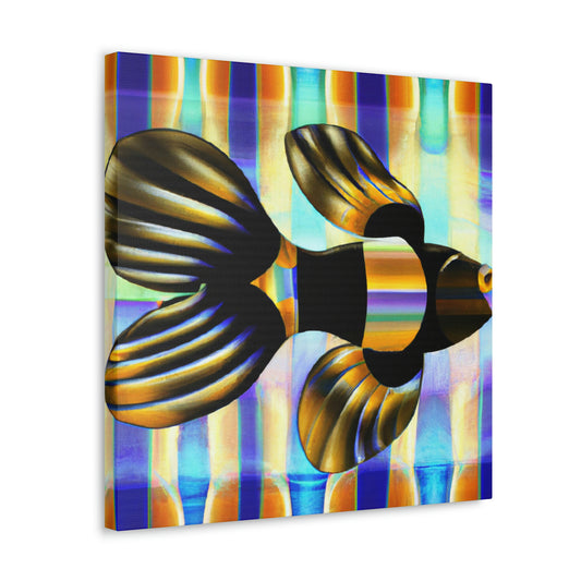 Glimmering Guppy Splendour - Canvas