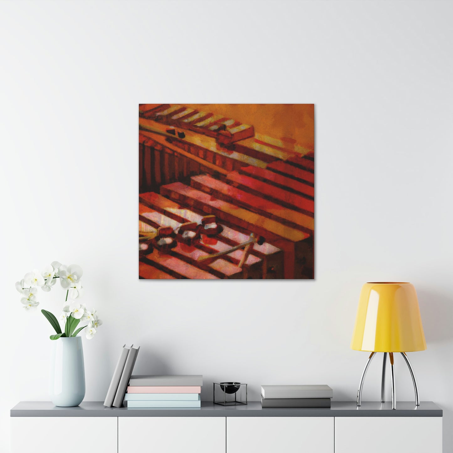 Xylophone in Deco Style - Canvas