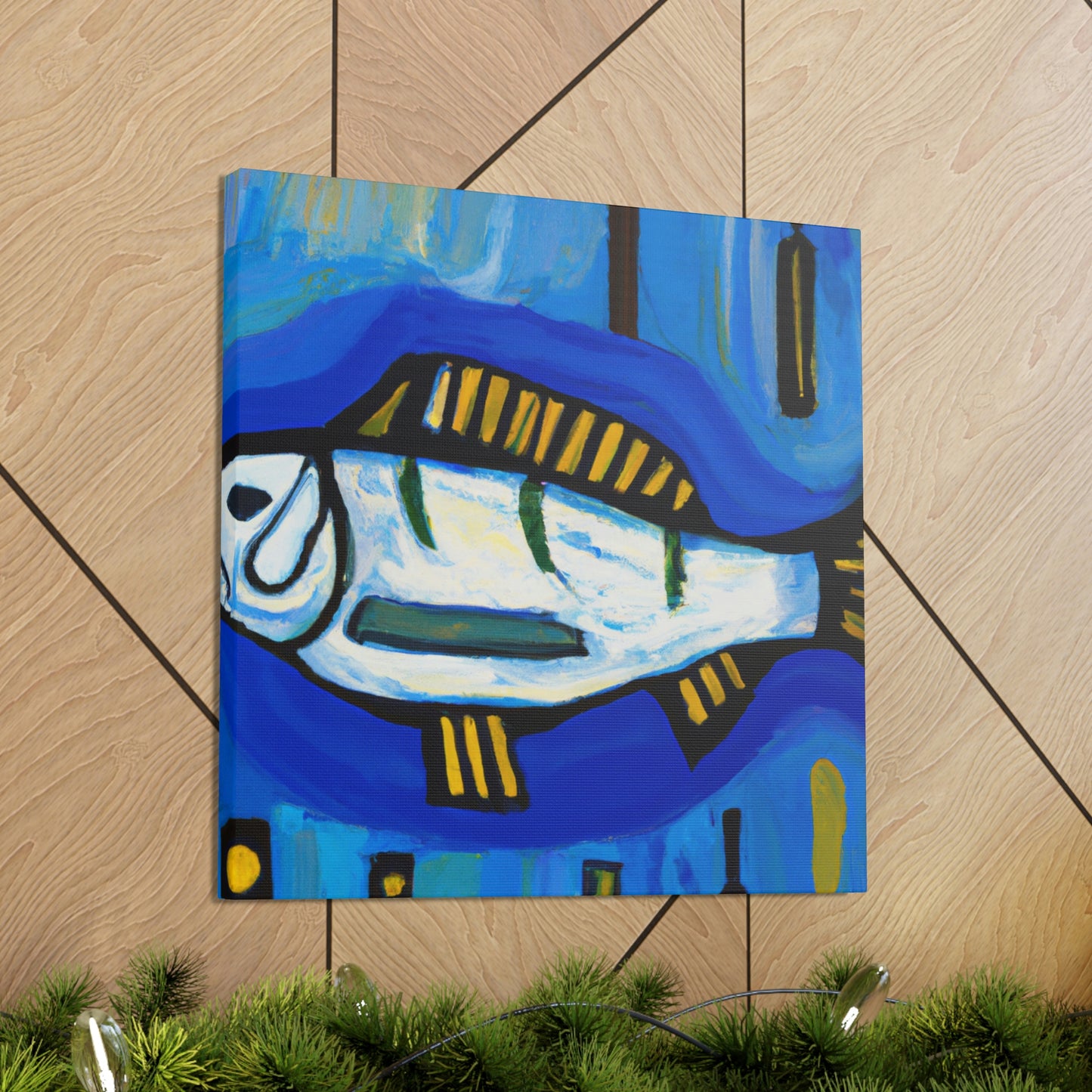 Bass in Expressionism - Canvas