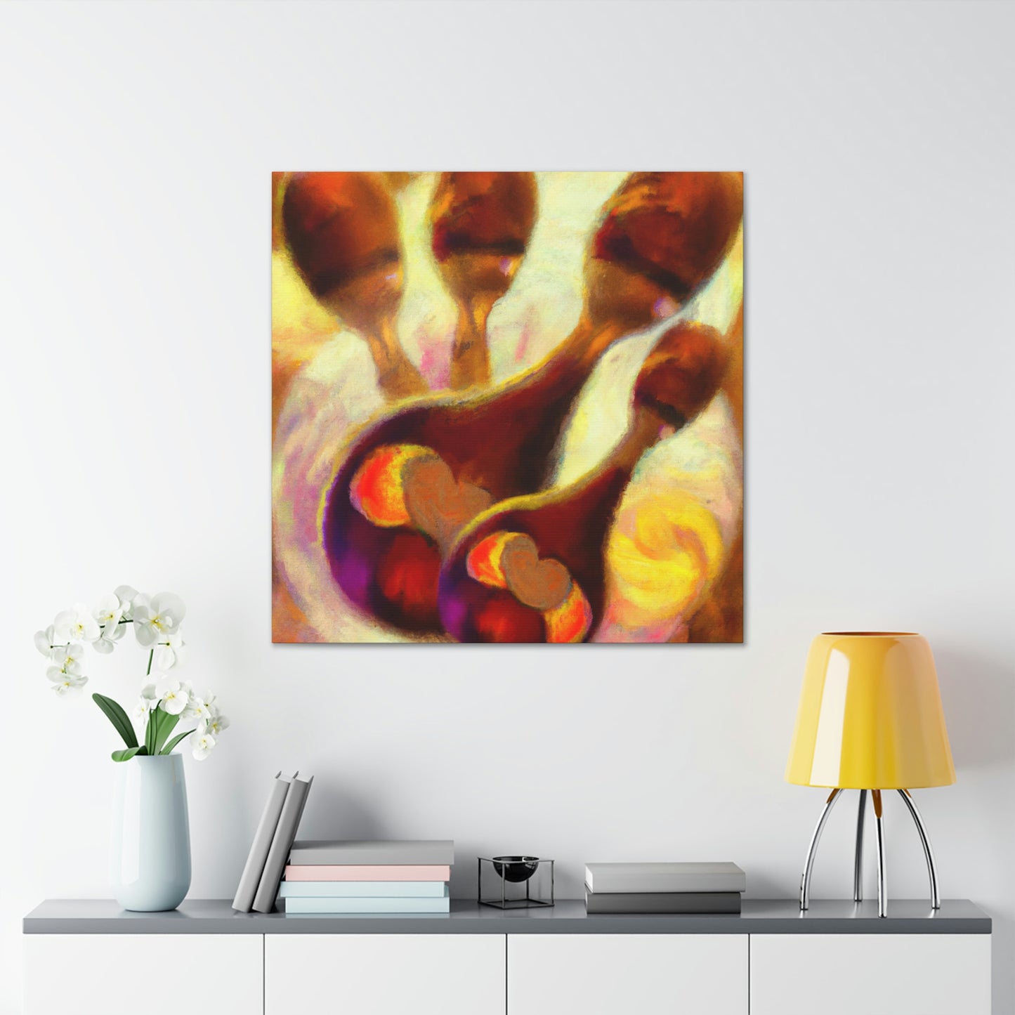 Maracas in Movement - Canvas