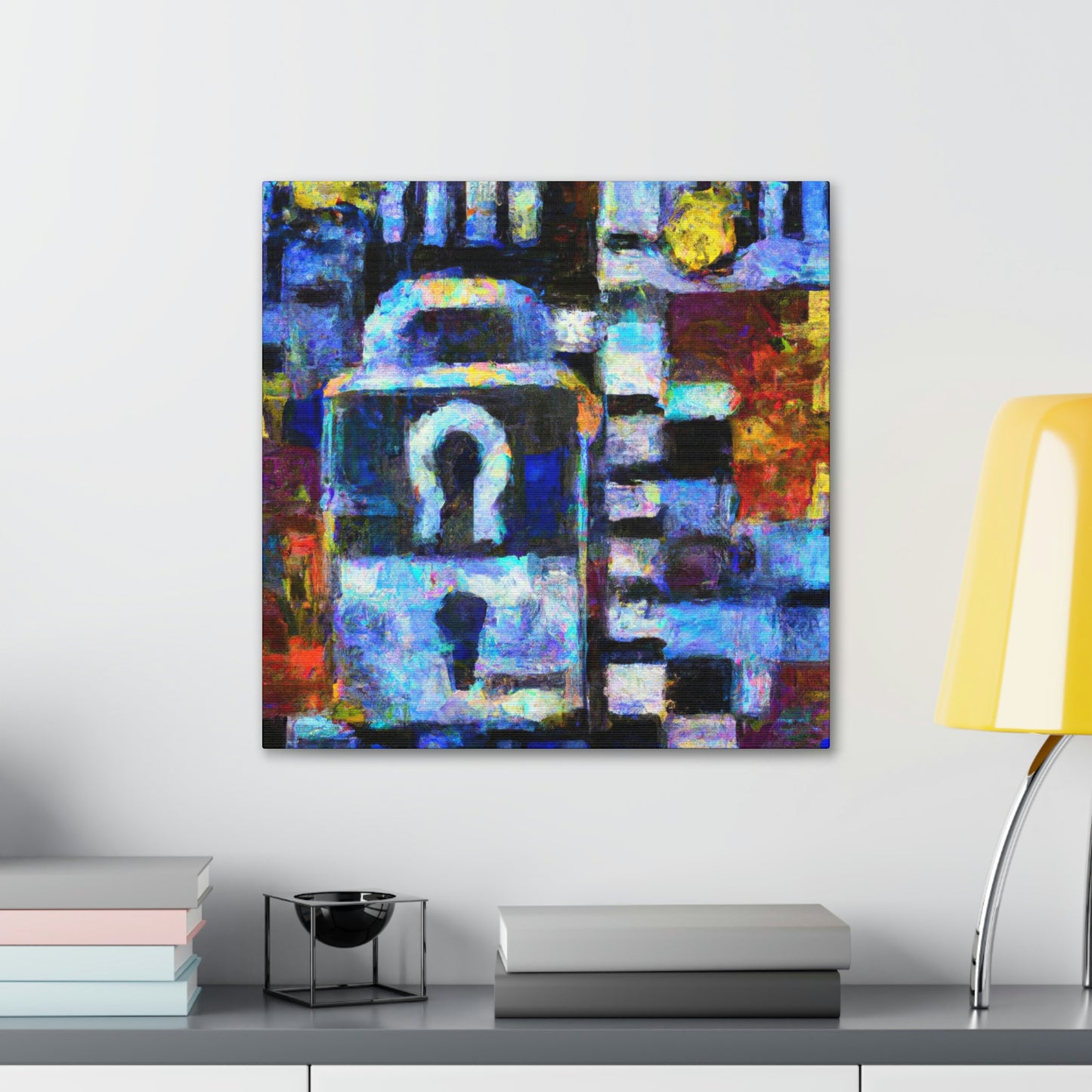 Cybersecurity Impressionism - Canvas