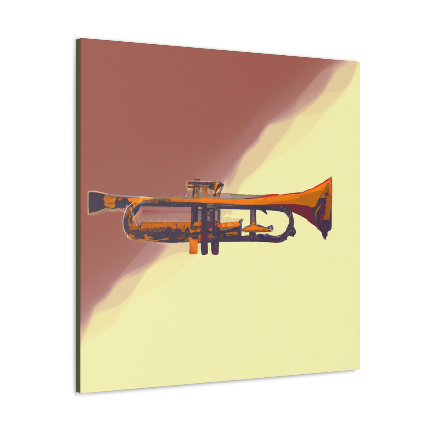 "A Brassy Trumpet Song" - Canvas