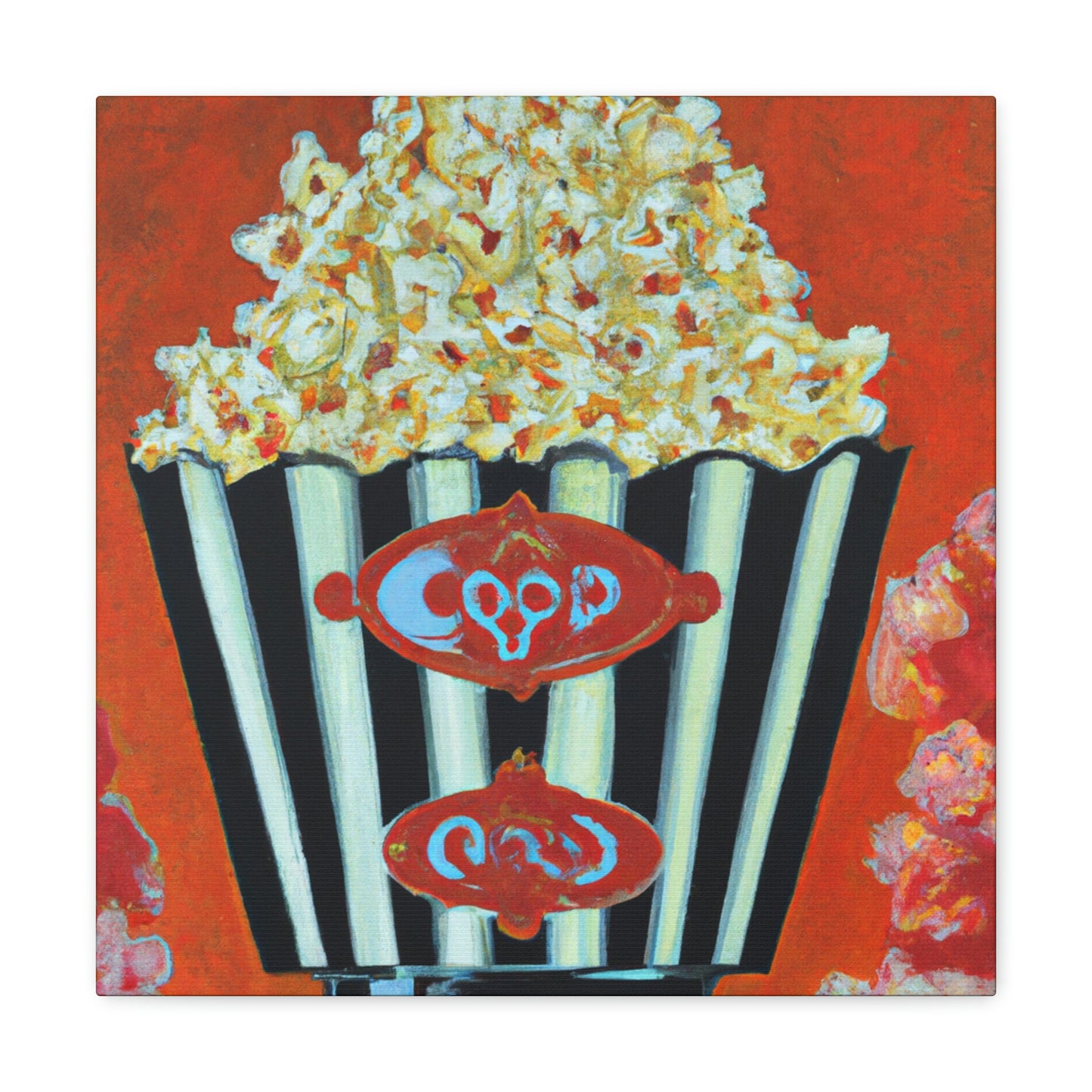 "Surreal Seas of Popcorn" - Canvas