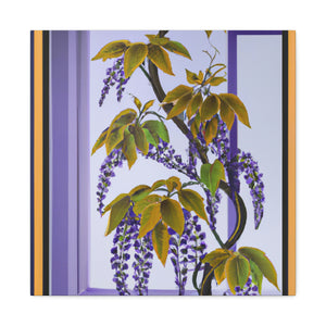 "Wisteria Illusion Splendor" - Canvas