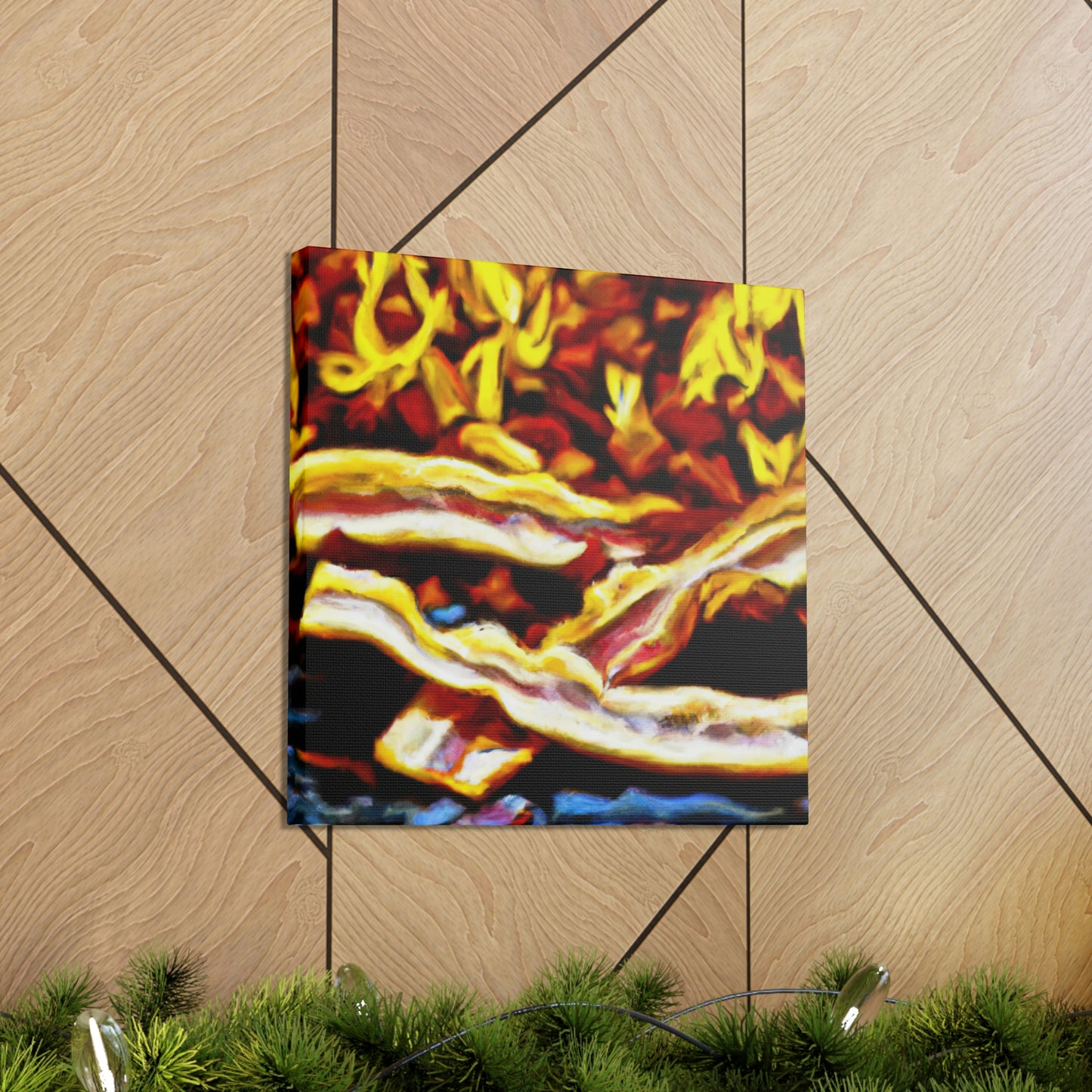 Bacon in Abstract Form - Canvas