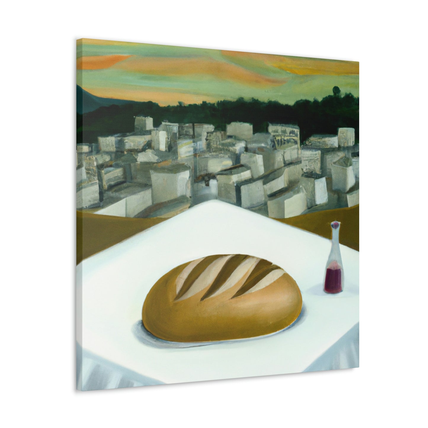 "Bread of Sublimity" - Canvas