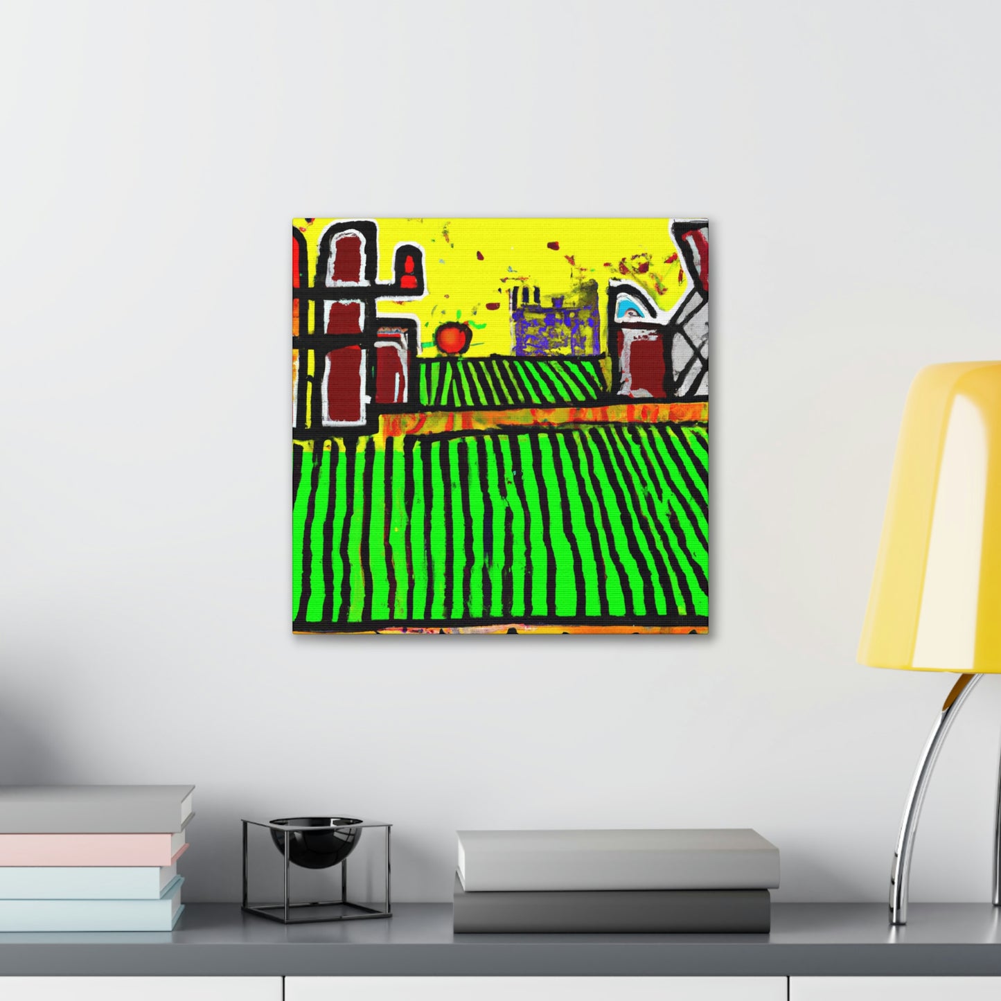 Harvesting Crops Abloom - Canvas