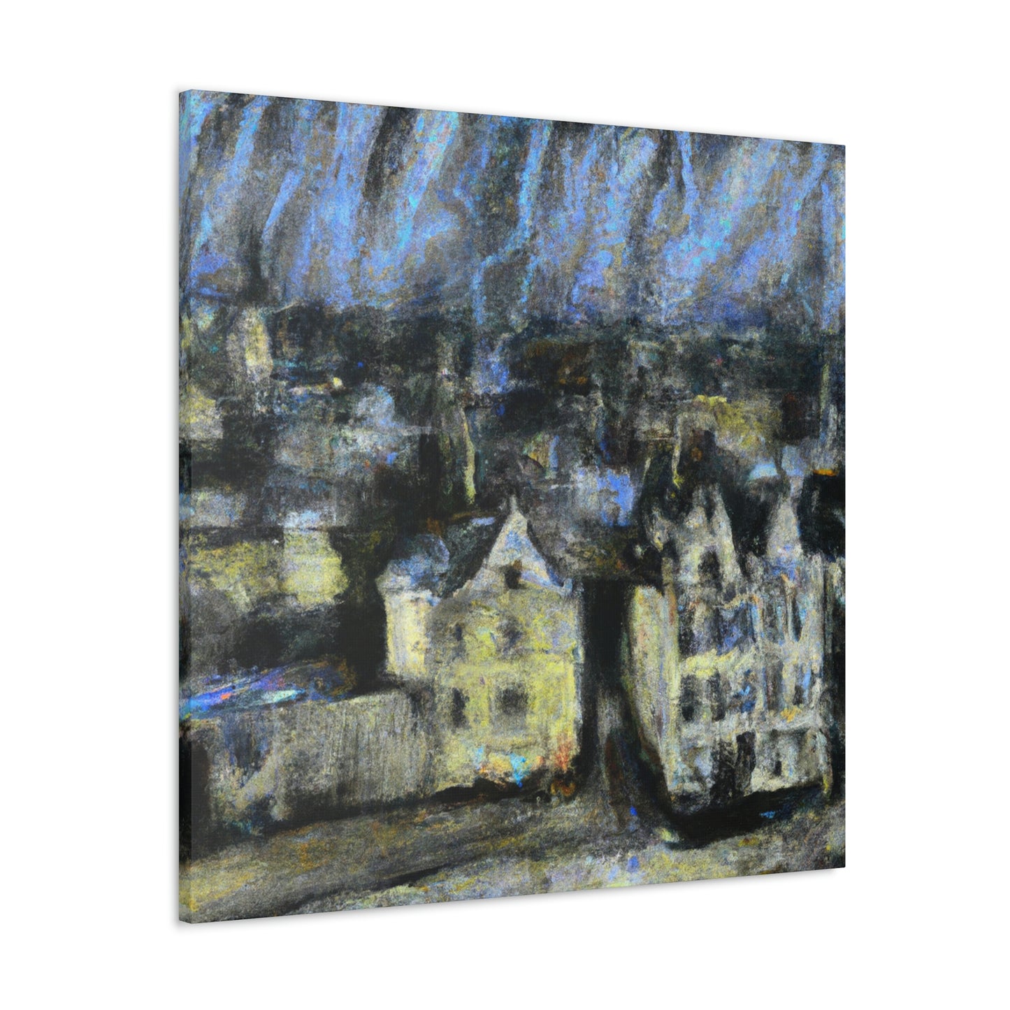 "Victorian Dreamscape Portrayal" - Canvas