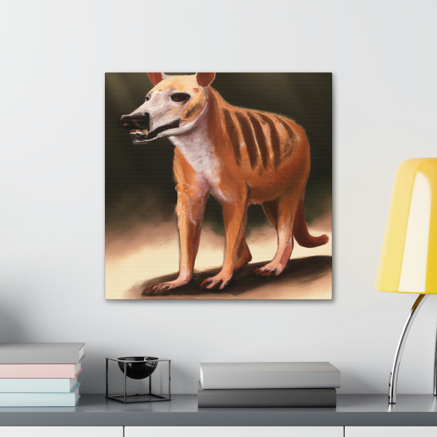 "The Tasmanian Tiger Awakens" - Canvas