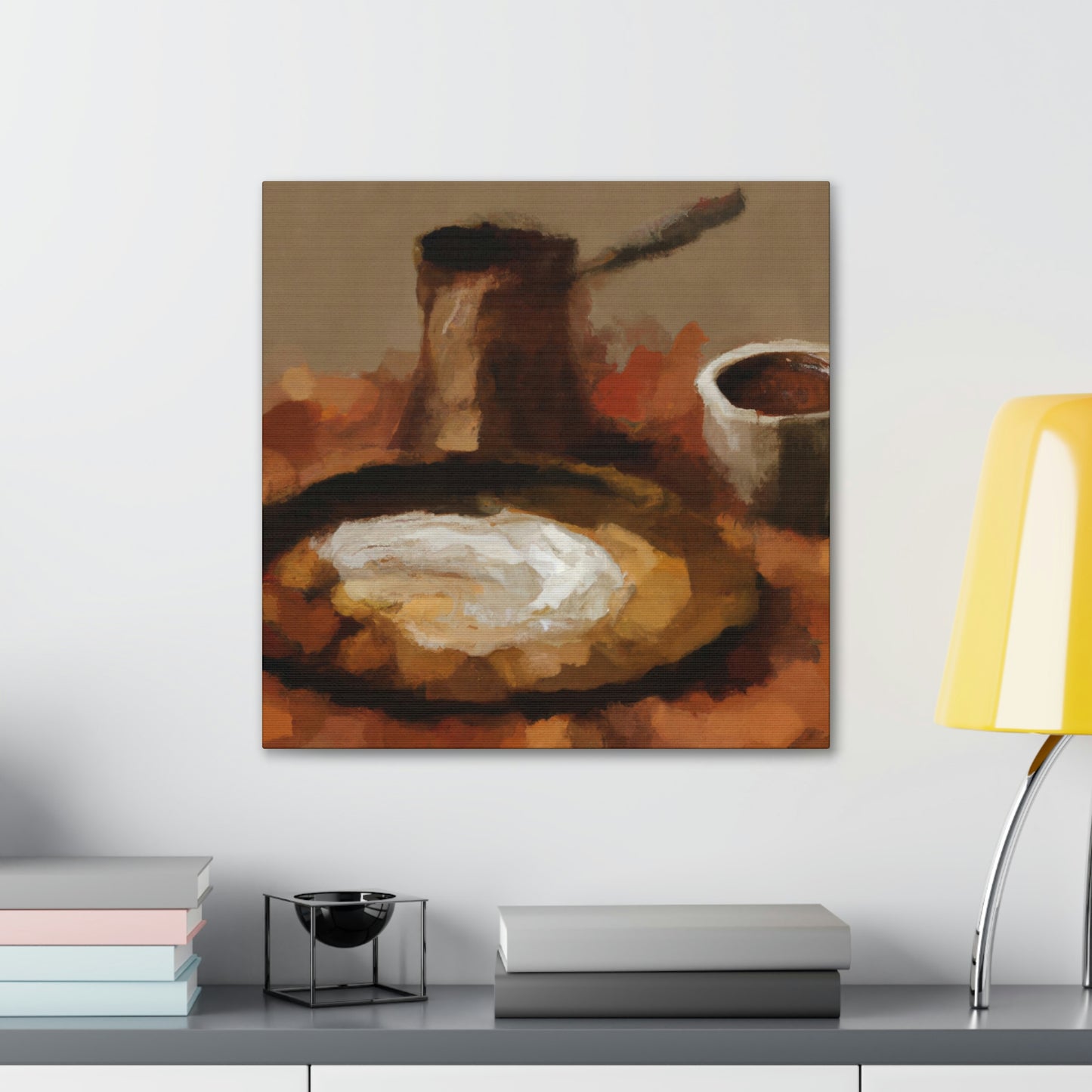 "Coffee Shop Vibes" - Canvas