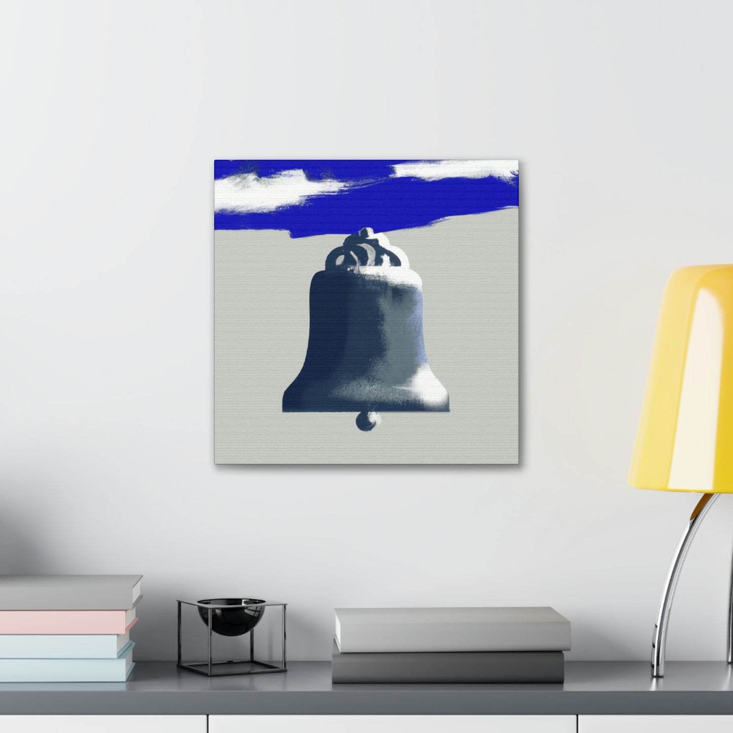 "Liberty Bell Minimalism" - Canvas