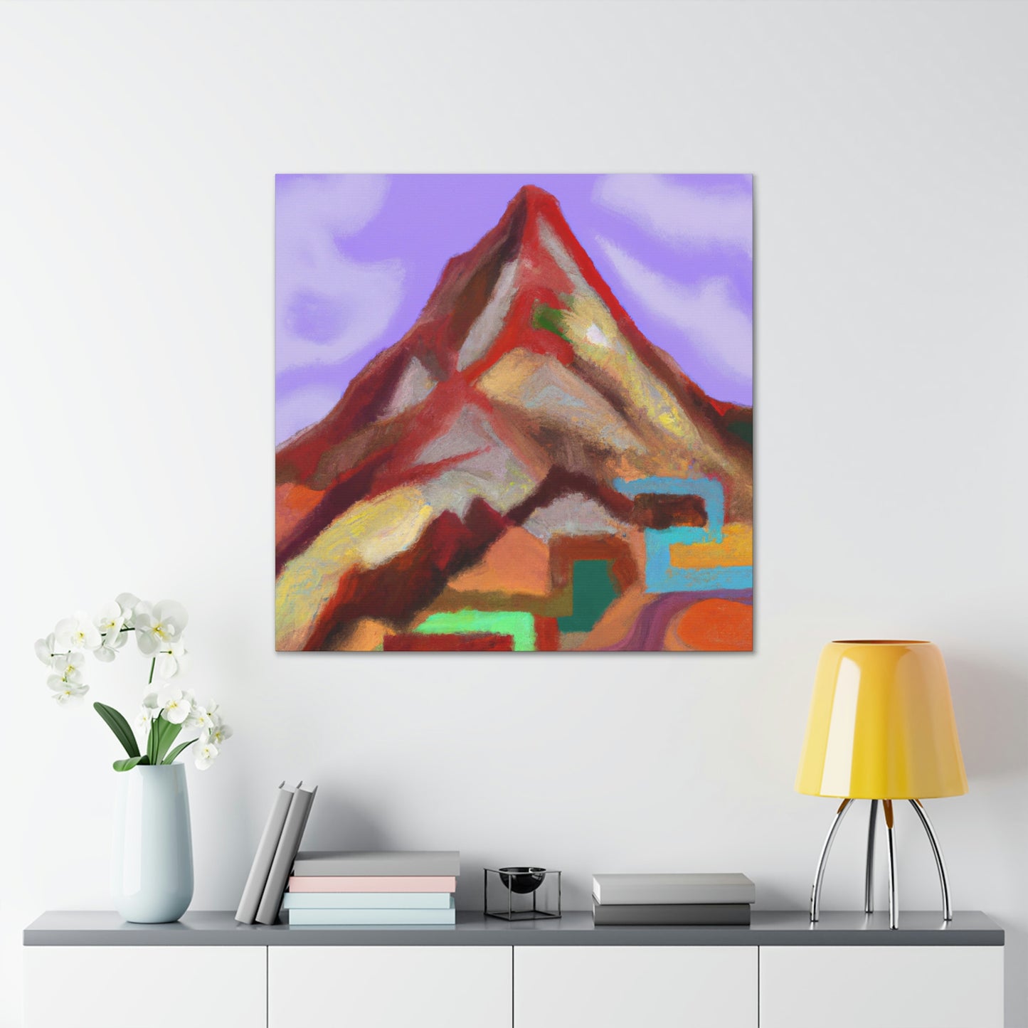 Mountain Majesty Painting - Canvas