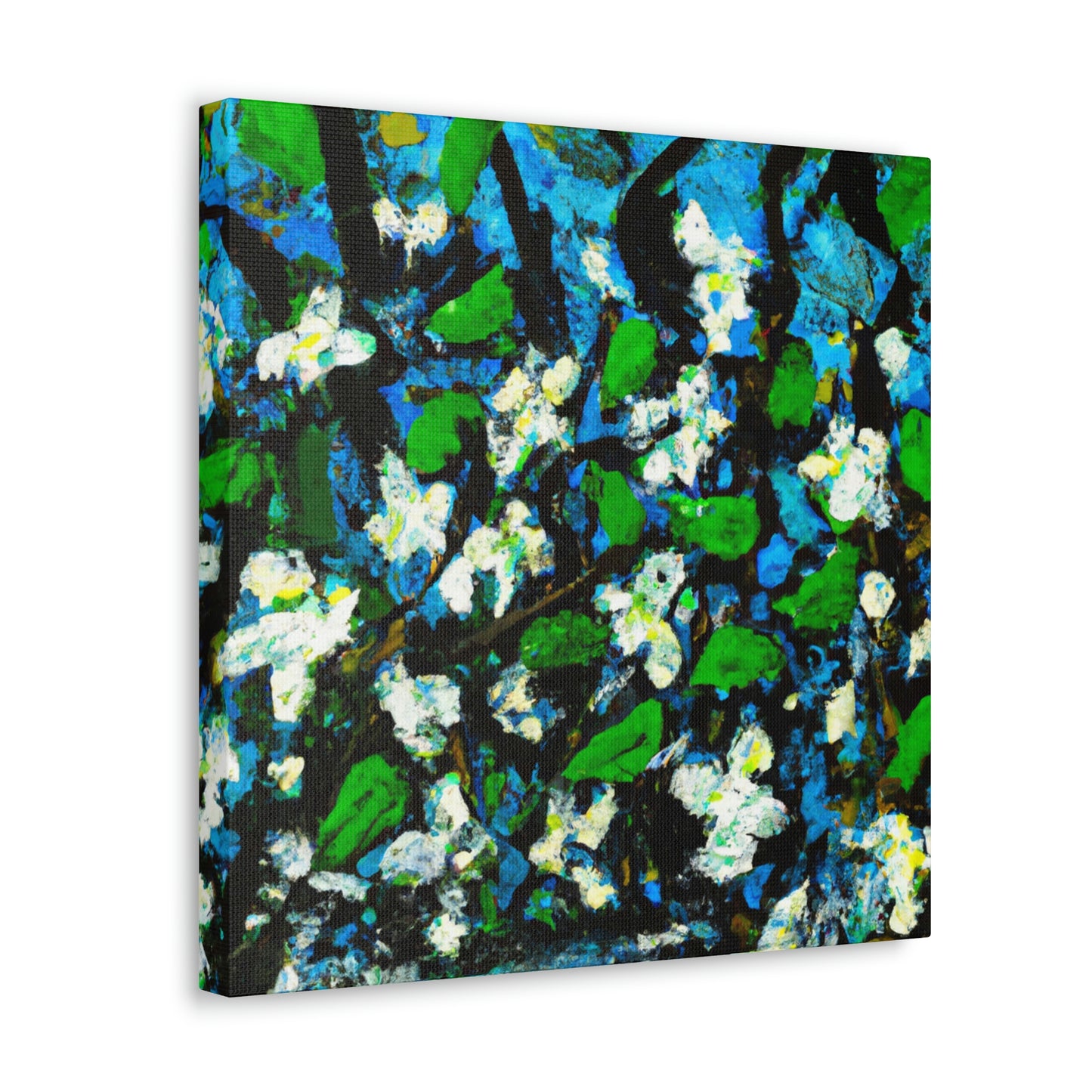 Jasmine's Colorful Frenzy - Canvas