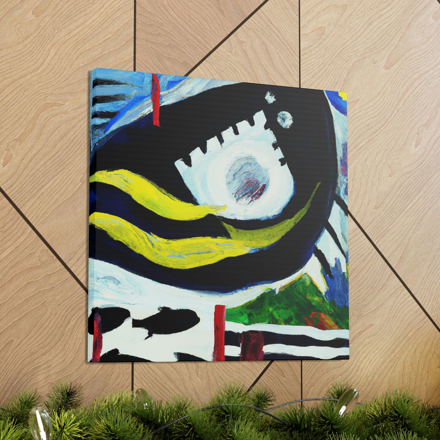 Whale in Repose - Canvas