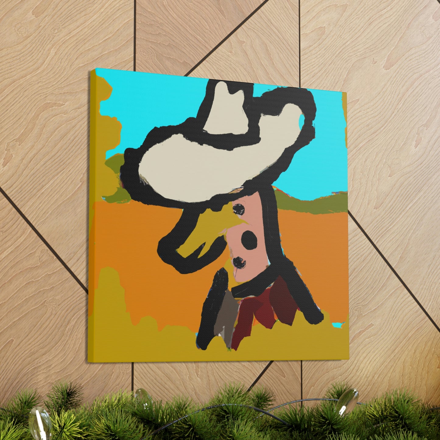 "Cowboy Western Concept” - Canvas