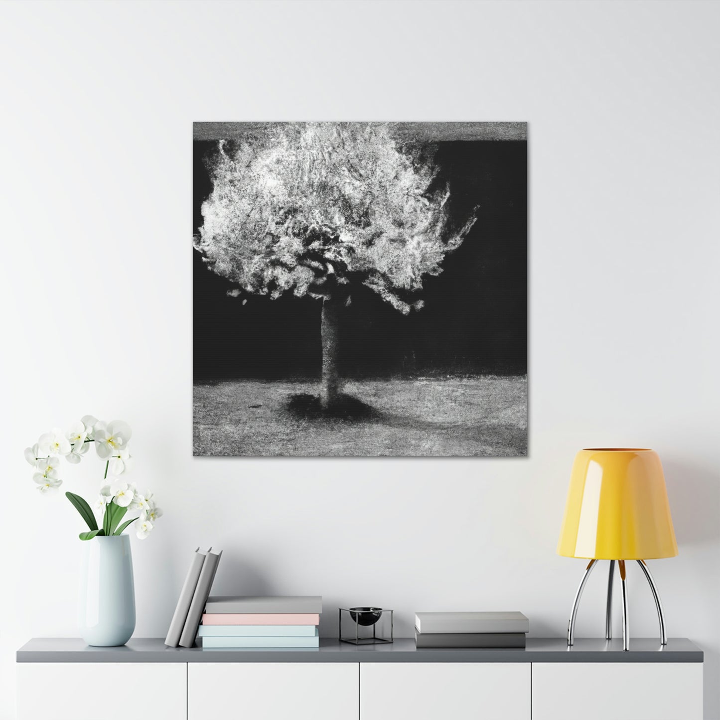 "Cherry Blossom Transience" - Canvas