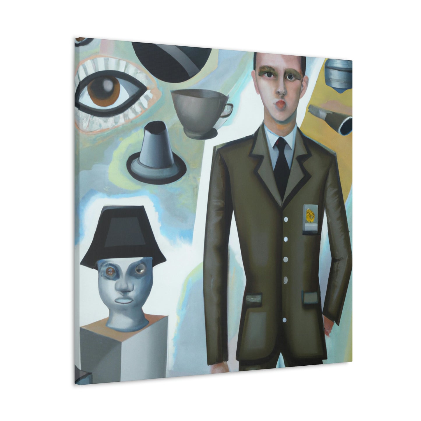 Intelligence Analyst Dreaming - Canvas