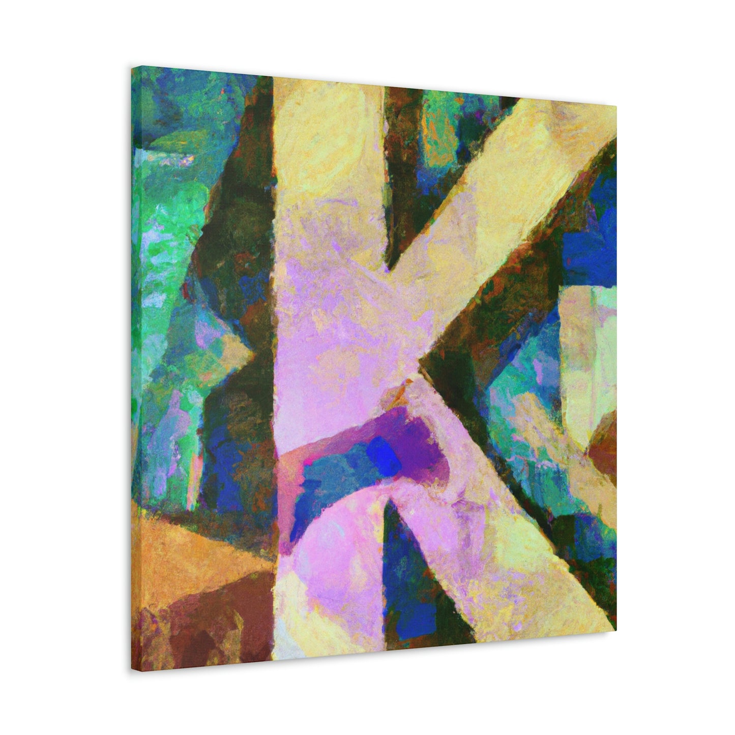 "Kaleidoscopic Color Spectrum" - Canvas