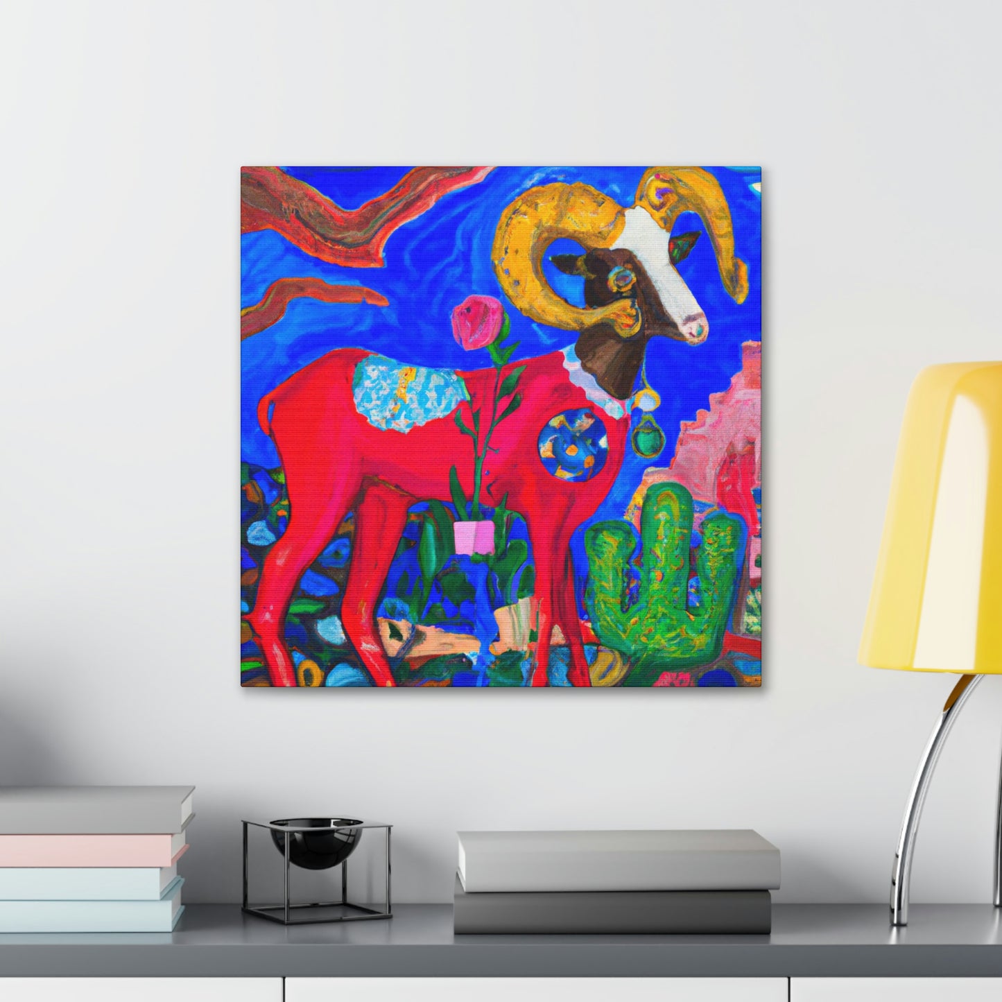 "Bighorn of the Wild" - Canvas