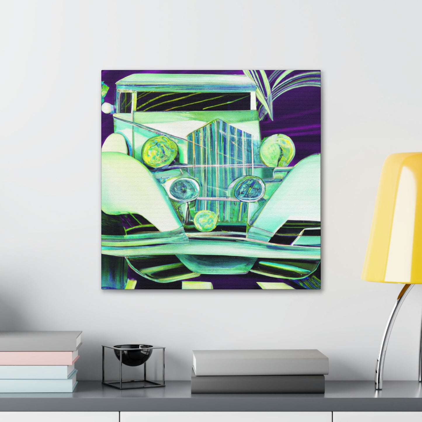 "Vintage Automobile Regalia" - Canvas