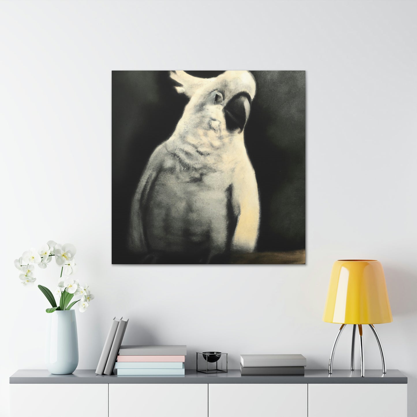 Cockatoo Reflection Dream - Canvas