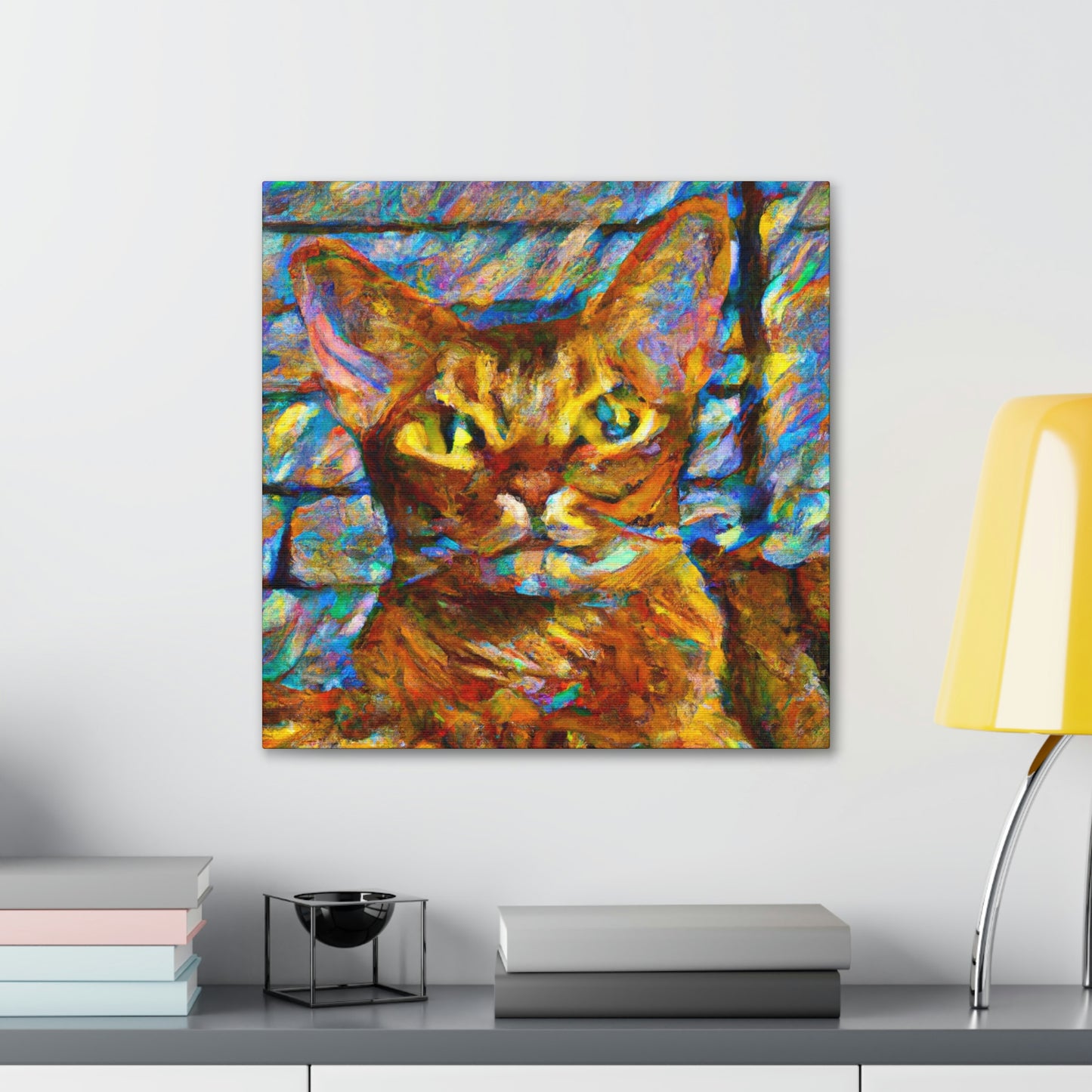 Wild Abyssinian Fauvism - Canvas