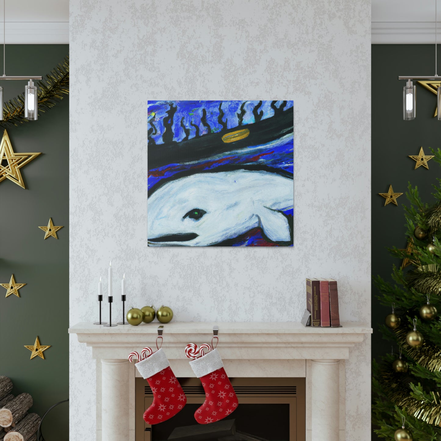 Bowhead Whale Majesty. - Canvas