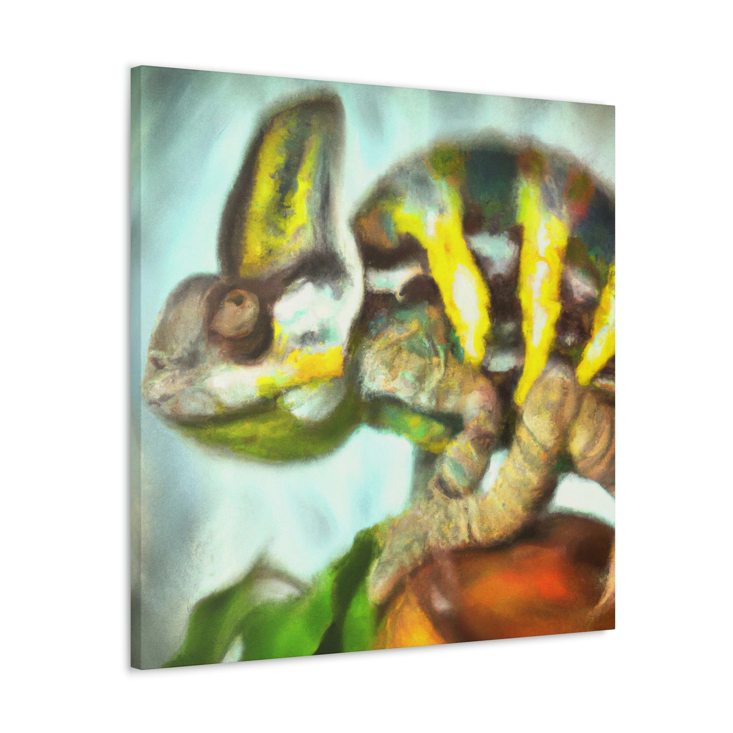 Veiled Chameleon Vision - Canvas