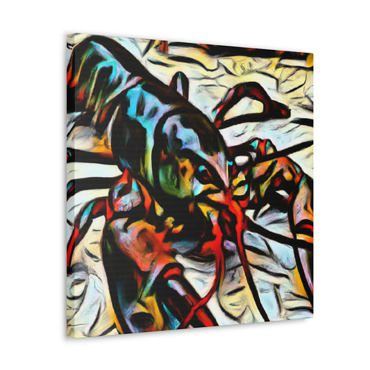 "Lobster Dance of 1940" - Canvas