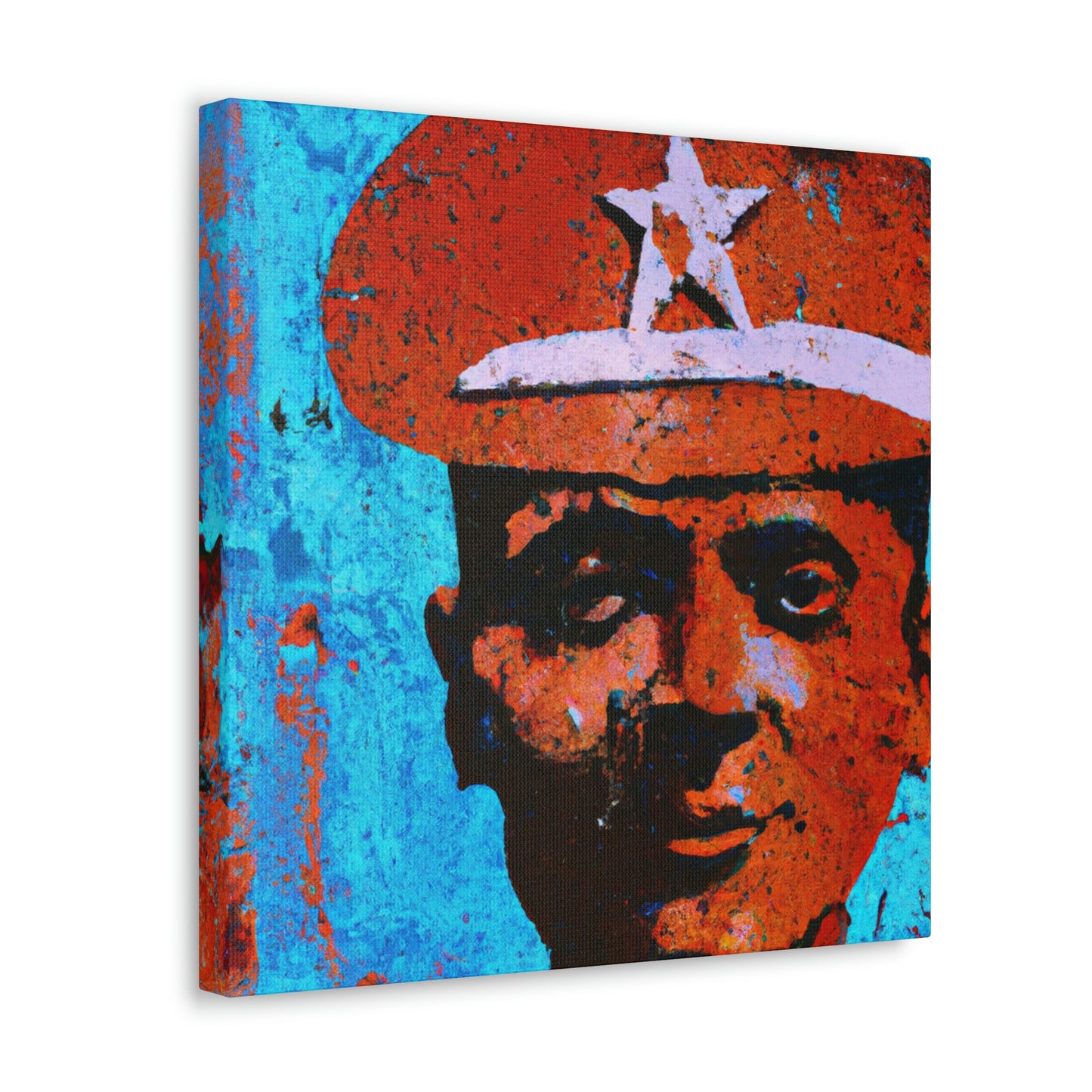 Soldier in Pop Art - Canvas